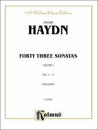 Title: Sonatas, Vol 1: Nos. 1-11, Author: Franz Joseph Haydn