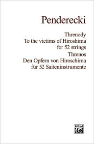 Title: Threnody: Miniature Score, Author: Krzysztof Penderecki