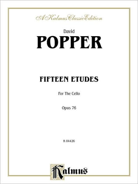 Fifteen Etudes for Cello, Op. 76