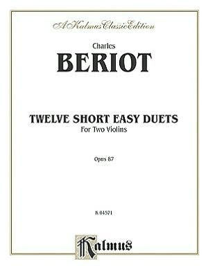 Twelve Short Easy Duets, Op. 87