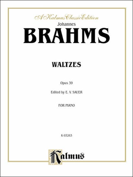 Waltzes, Op. 39