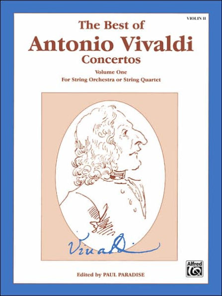 The Best of Antonio Vivaldi Concertos (For String Orchestra or String Quartet), Vol 1: 2nd Violin