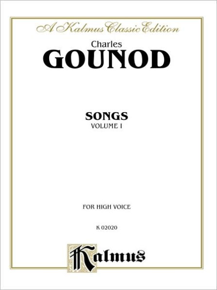 Songs, Vol 1: High Voice (French Language Edition)