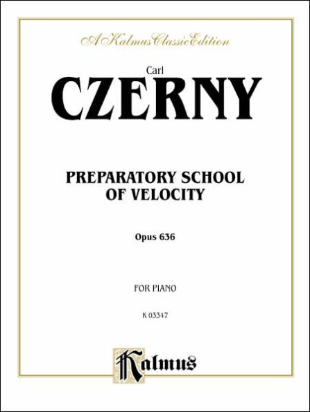 Preparatory School of Velocity, Op. 636