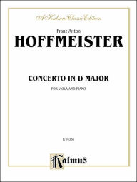 Title: Viola Concerto in D Major, Author: Franz Anton Hoffmeister