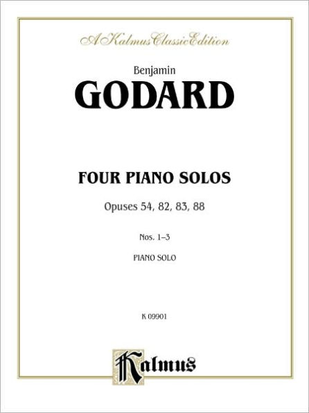 Four Piano Solos: Mazurka, Op. 54; Renouveau, Op. 82; Au Matin, Op. 83; Fifth Valse, Op. 88