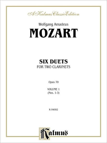 Six Duets, Vol 1: Nos. 1-3