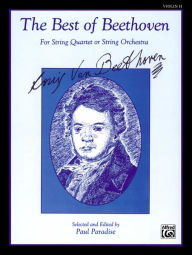 Title: The Best of Beethoven (For String Quartet or String Orchestra): 2nd Violin, Author: Ludwig van Beethoven