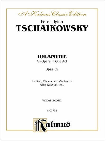 Iolanthe, Op. 69: Russian Language Edition, Vocal Score