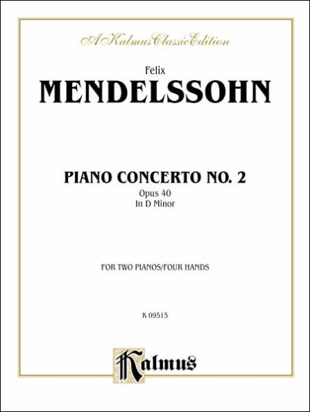 Piano Concerto No. 2 D Minor, Op. 40