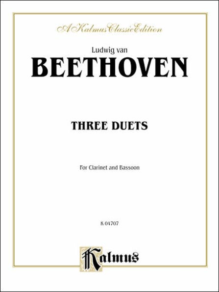 Three Duets: Clarinet & Bassoon