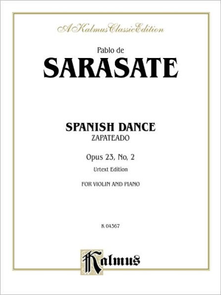 Spanish Dance, Op. 23, No. 2 (Zapateado)