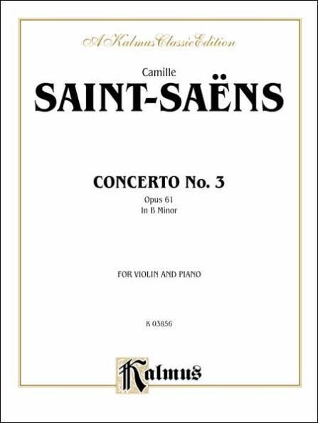 Violin Concerto, No. 3