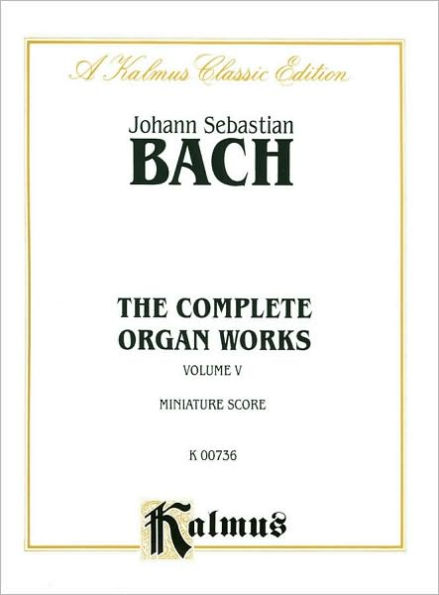 Organ Works, Vol 5: 12 Preludes & Fugues, Miniature Score