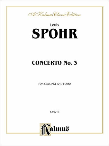 Clarinet Concerto No. 3: Part(s)