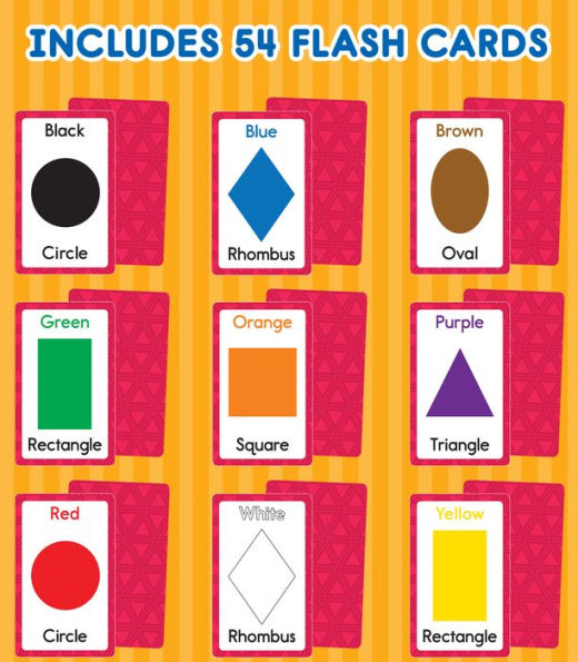 Colors and Shapes Flash Cards