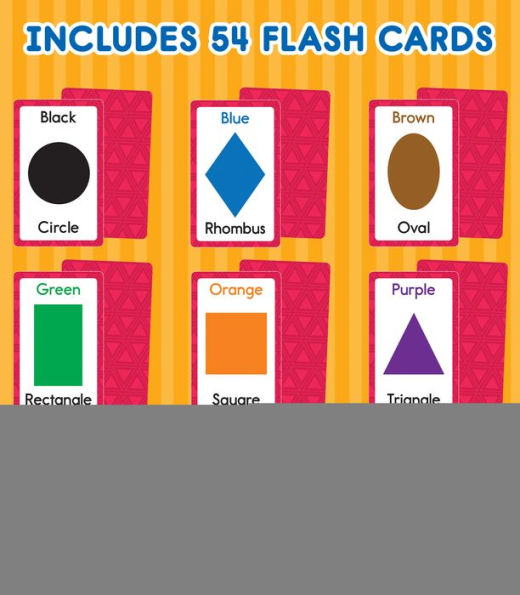 Colors and Shapes Flash Cards