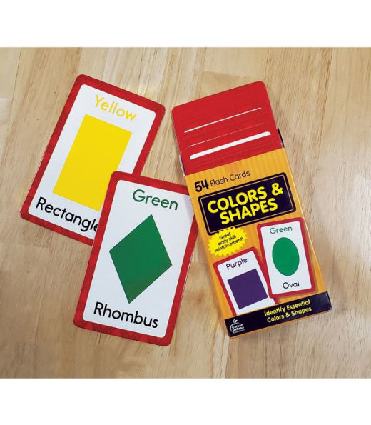 Colors and Shapes Flash Cards