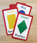 Alternative view 6 of Colors and Shapes Flash Cards