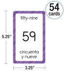 Alternative view 7 of Numbers 1 to 100 Flash Cards: Numeros del 1 al 100