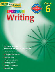 Title: Spectrum Writing, Grade 6, Author: Spectrum