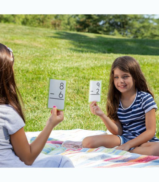 Subtraction 0 to 12 Flash Cards