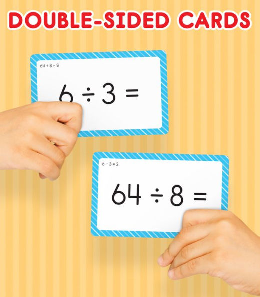 Division 0 to 12 Flash Cards