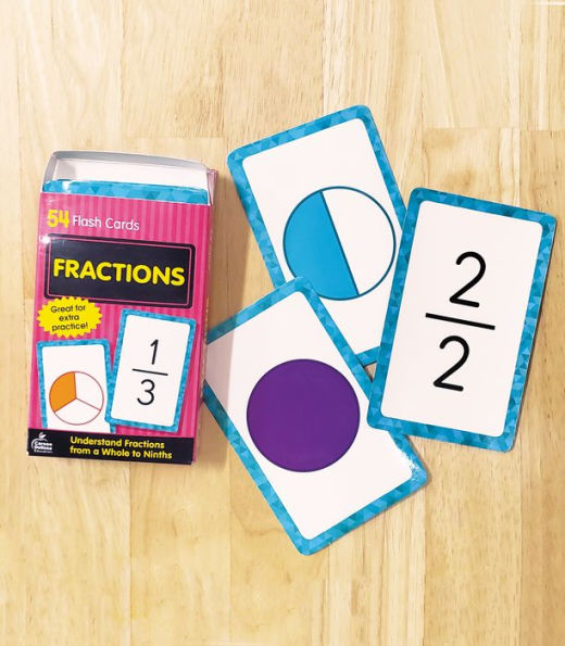 Fractions Flash Cards