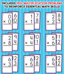 Alternative view 27 of Multiplication 0 to 12 Flash Cards