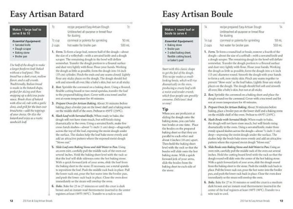 200 Fast and Easy Artisan Breads: No-Knead, One Bowl