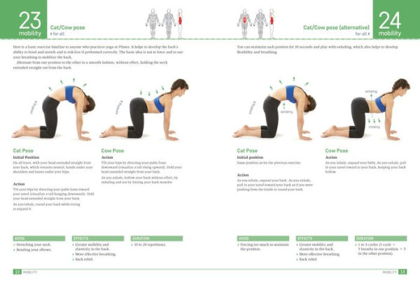 Cure Back Pain: 80 Personalized Easy Exercises for Spinal Training