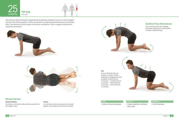 Cure Back Pain: 80 Personalized Easy Exercises for Spinal Training