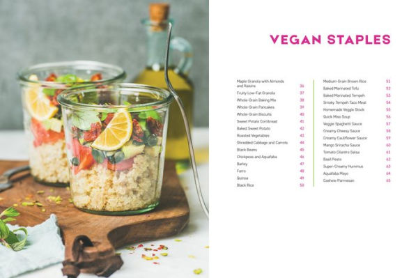 Vegan Meal Prep: A 5-Week Plan with 125 Ready-to-Go Recipes