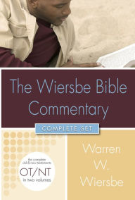 Title: Wiersbe Bible Commentary 2 Vol. Set w/ CD ROM, Author: Warren W. Wiersbe