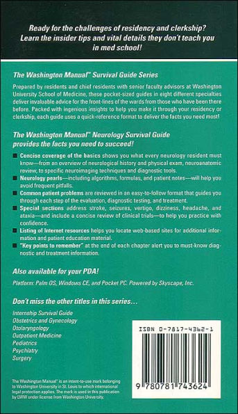 The Washington Manual Neurology Survival Guide