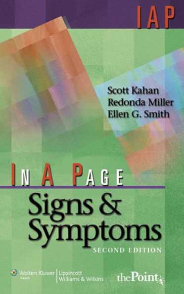 In A Page Signs & Symptoms / Edition 2