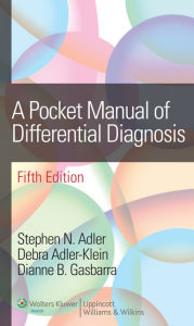 Title: A Pocket Manual of Differential Diagnosis / Edition 5, Author: Stephen N. Adler