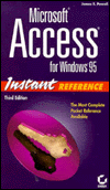 Microsoft Access for Windows 95 Instant Reference