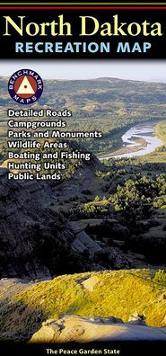 North Dakota Recreational Map
