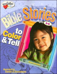 Title: Bible Stories to Color & Tell (Ages 3-6), Author: Standard Publishing