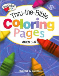 Title: THRU/BIBLE COLORING PAGES 3-6, Author: Standard Publishing