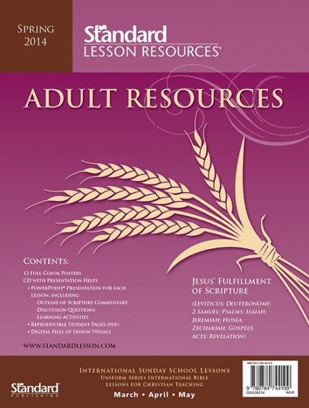 Adult Resources-Spring 2014