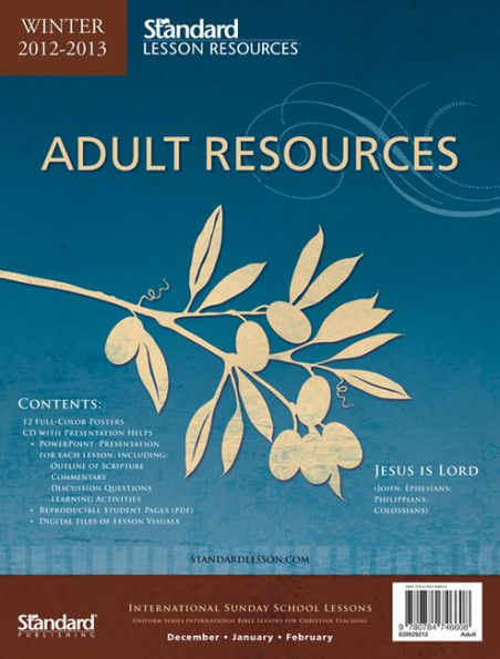 Adult Resources-Winter 2012-2013