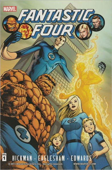 Fantastic Four by Jonathan Hickman, Volume 1