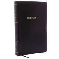 Title: KJV Holy Bible: Personal Size Giant Print with 43,000 Cross References, Black Leather-Look, Red Letter, Comfort Print: King James Version, Author: Thomas Nelson