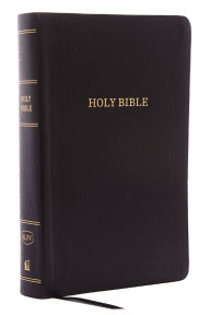 Title: KJV Holy Bible: Personal Size Giant Print with 43,000 Cross References, Black Bonded Leather, Red Letter, Comfort Print: King James Version, Author: Thomas Nelson