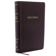 Title: KJV Holy Bible: Personal Size Giant Print with 43,000 Cross References, Burgundy Bonded Leather, Red Letter, Comfort Print: King James Version, Author: Thomas Nelson