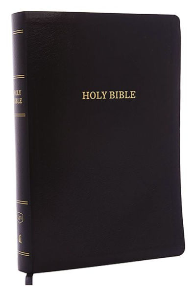 KJV Holy Bible: Super Giant Print with 43,000 Cross References, Black Leather-look, Red Letter, Comfort Print (Thumb Indexed): King James Version