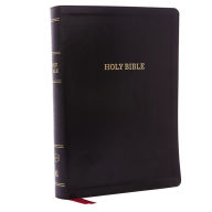Title: KJV Holy Bible: Super Giant Print with 43,000 Cross References, Deluxe Black Leathersoft, Red Letter, Comfort Print: King James Version, Author: Thomas Nelson