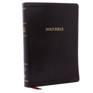 Title: KJV Holy Bible: Super Giant Print with 43,000 Cross References, Deluxe Black Leathersoft, Red Letter, Comfort Print (Thumb Indexed): King James Version, Author: Thomas Nelson